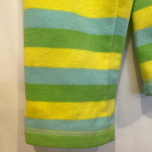 The North Face 💛🩵💚 Fleece jacket - Girls - size Med 10/12 - Picture 7 of 9